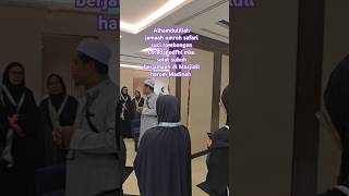 Alhamdulillah jamaah umroh safari suci rombongan ustadz ludfhi mau solat subuh berjamaah #shorts