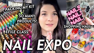 My Weekend At The Nail Expo! | Nail Tech Day In The Life 💅