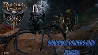 Baldur's Gate 3 - Shadows, Driders and Devils - Solo Dragonborn Paladin