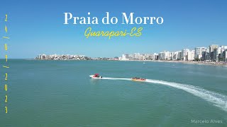 Uma das praias mais famosas de Guarapari, no Espírito Santo. DJI MINI 3 PRO 4K | #beach #praia