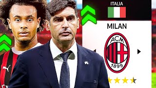 Ho RICOSTRUITO il MILAN con PAULO FONSECA su FC 24!