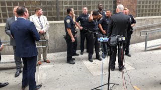 NYC PBA, Parole Board Hearing, Anthony Bottom Presser LIVE