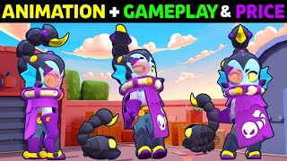 Brawl Stars Scorpion Willow Gameplay, Animation, Cost, Pin, Spray & Player Icon