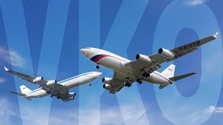 Подборка МОЩНЫХ посадок | Внуково | ИЛ-96/B757/B767