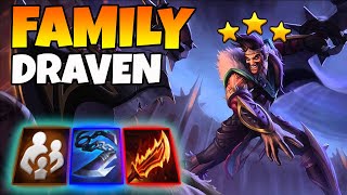 Trying the Family Draven reroll in TFT SET 13