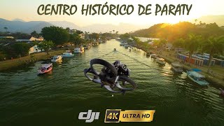 Voo de Drone Incrível pelo Centro Histórico de Paraty - RJ | Vista Aérea Deslumbrante