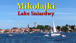 CRUISE TO LAKE SNIARDWY FROM MIKOLAJKI , POLAND 2020 || LARGEST LAKE IN POLAND|| BEAUTIFUL LAKE