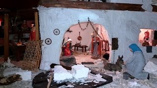 Grande Presepe artistico della Parrocchia di Oste - Natale 2016