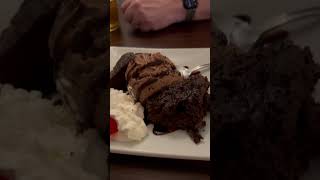 Brownies with Chocolate Ice Cream