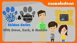 Blue's Clues & Remote's Clues Skidoo Series With Steve, Zack, & Maddie Episode 1 - The Farm