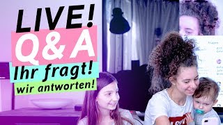 LIVE Q and A / UNGESCHNITTEN ! / UNCUT / kinder_sein / frau_sein