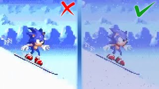 Junio Sonic in Sonic 3 AIR (Sonic 3 AIR Mod)