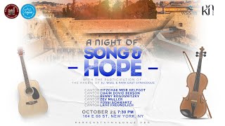 A Night of Song & Hope - Park East Synagogue