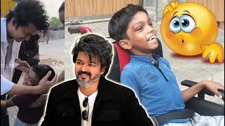 Vijay's hug cure in Kerala; The boy who recovers; The family is waiting in Neelangarai!