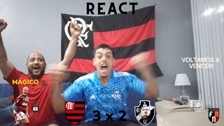 REACT - FLAMENGO 3 X 2 VASCO | CARIOCA 2023 | VOLTAMOS A VENCER | CLÁSSICO COM MUITA EMOÇÃO | SRN