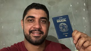 Consegui tirar o meu passaporte !!!!