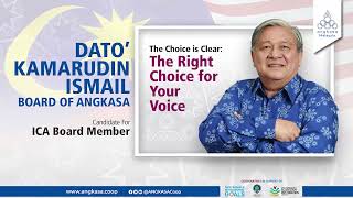 Dato Kamarudin Ismail  - Candidate for the ICA Board Election 2022