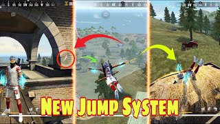 New Jump option on towers | New jump system Garena Free Fire | Arjun FF