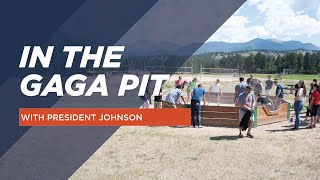 Gaga Ball with President Johnson