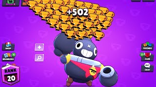 TICK NONSTOP to 500 TROPHIES! Brawl Stars