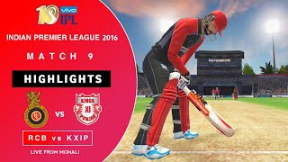 RCB vs KXIP- Royal challengers Bangalore vs Kings Xi Punjab  |  League Match 9 | RC 24