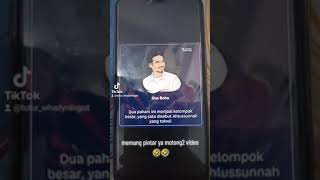 mengani video gus baha yg di potong ,, kata2 beliau yg mengatakan Allah di langit...!!!