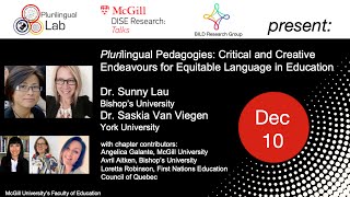 Plurilingual Pedagogies Book Launch