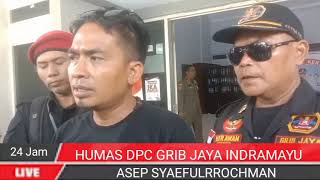 Ormas GRIB JAYA GRUDUG KANTOR SATUAN POLISI PAMONG PRAJA INDRAMAYU