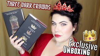 THEY MADE ME QUEEN | Three Dark Crowns Special Unboxing + GIVEAWAY!