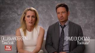 David Duchovny & Gillian Anderson TCA 2016