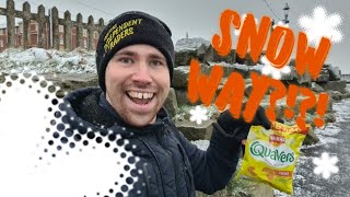 WALKING IN THE SNOW WITH MY QUAVERS!