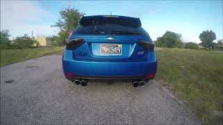 subaru exhaust sounds