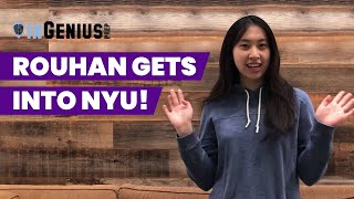 Rouhan Gets Into NYU!