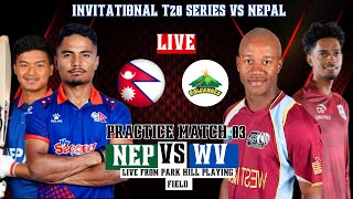 NEPAL VS WINDWARD VOLCANOES PRACTICE MATCH 3 | T20 WORLD CUP PRACTICE MATCH | LIVE SCORE COMMENTRY