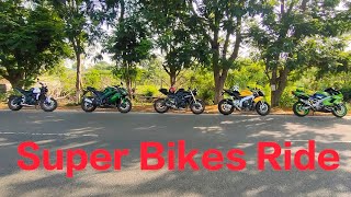 Super Bikes Breakfast Ride | Rider Surender Reddy