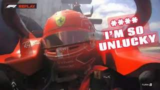 His Grand Prix OVER BEFORE IT EVEN BEGAN ! Leclerc Hit The Wall at Sao Paulo GP 2023