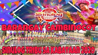 Barangay Cambinocot  | Sinulog Tribu sa Kabataan 2020 6th Place