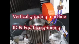 CNC vertical grinder vertical internal and cylindrical compound grinding machine tool