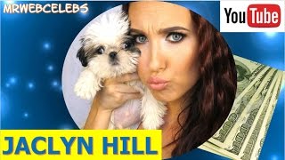 How much money does JACLYN HILL make on YouTube 2017