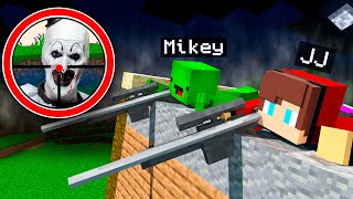 How Mikey and JJ Hunting on TERRIFIER  in Minecraft at 3:00 AM !? - Maizen