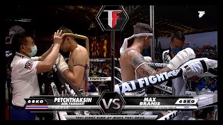 Petchthaksin Aor.Yasisaket VS Max Branis | THAI FIGHT Thai Fight Sisaket