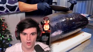 World's Sharpest Tuna Knife! Foolish Reacts