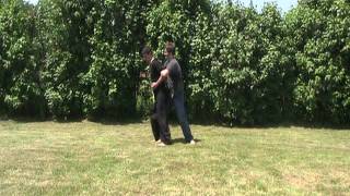 Double Arm Pin Behind The Back Self Defense