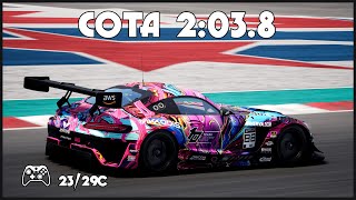 ACC Hotlap - COTA Mercedes AMG GT3 2:03.8