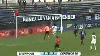 Matias Britos 1-0 a Liverpool (2do gol torneo). 6ta fecha!