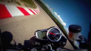 Triumph Speed Triple onboard, Nardo circuit - HD