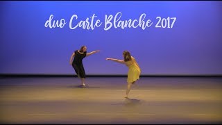 Carte Blanche 2017 - Duo de danse mère & fille