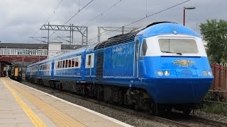 Mini Pullman HST thrashing through Harrow & Wealdstone