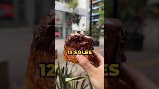 S/1 Croissant vs S/12 Croissant ¿lo vale? #chocolate #comida #probandodulces #comparaciones