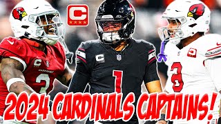 The Arizona Cardinals OFFICIALLY Released Their Captains For 2024! 👀🔥